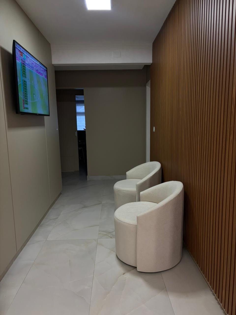 Recepção do consultório